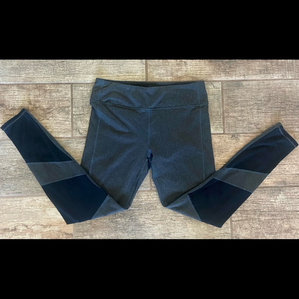 Mid-Rise Fabletics Leggings with Reflective Detailing
